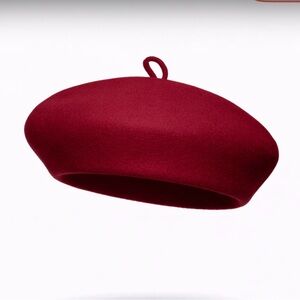 Eugenia Kim Burgundy Beret